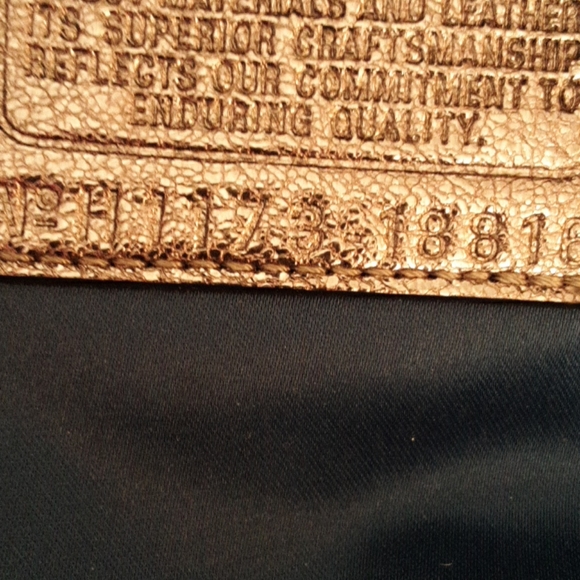 Coach Madison Sophia Metallic Satchel,EUC - Picture 13 of 16